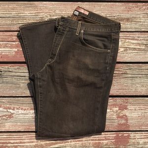 Agave Denim Relaxed Straight Brown Jeans